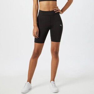 PUMA Women's Train Favorite 7" Biker Shorts Size L In Black